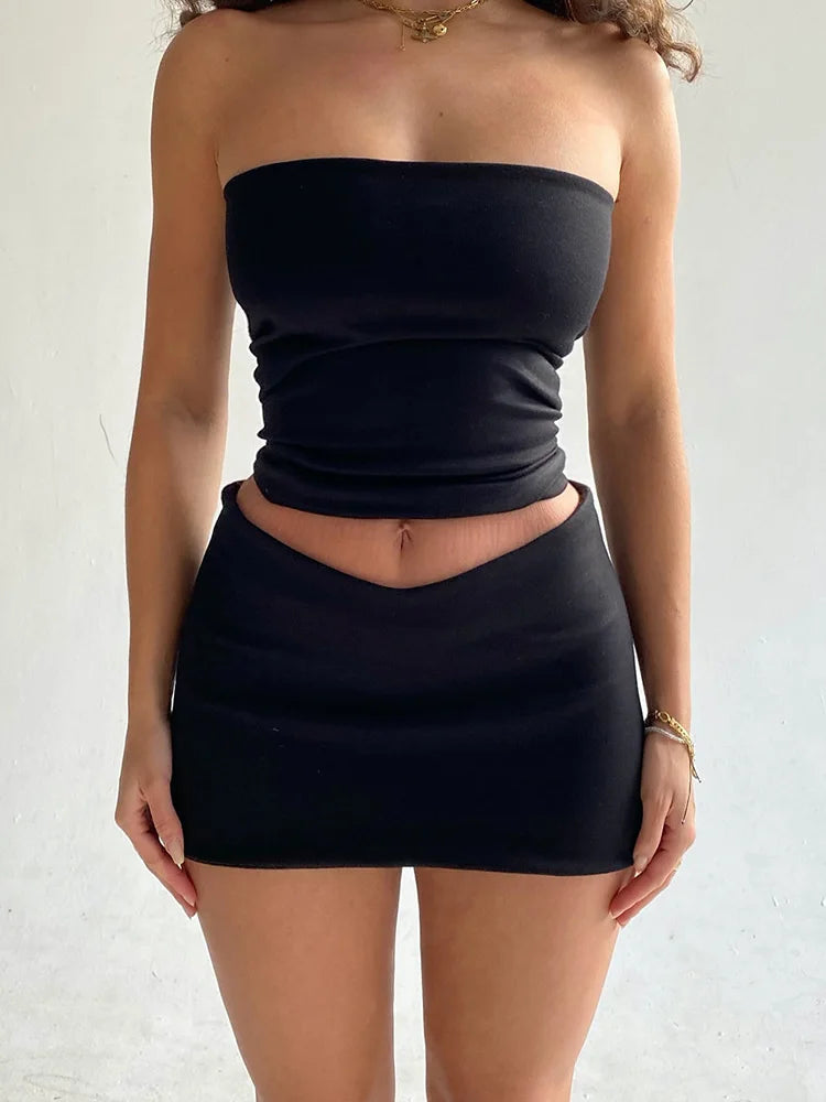 Summer party mini skirt