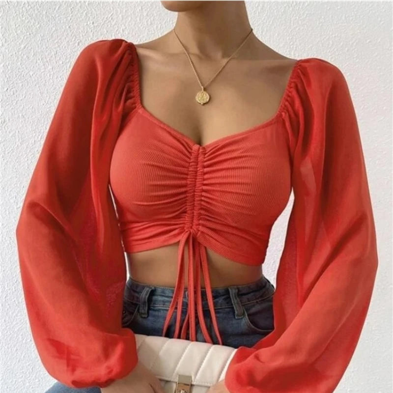 long sleeve top woman
