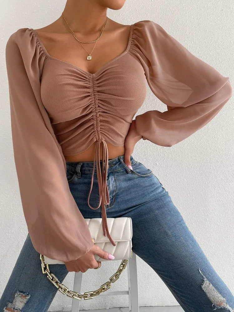 long sleeve top woman