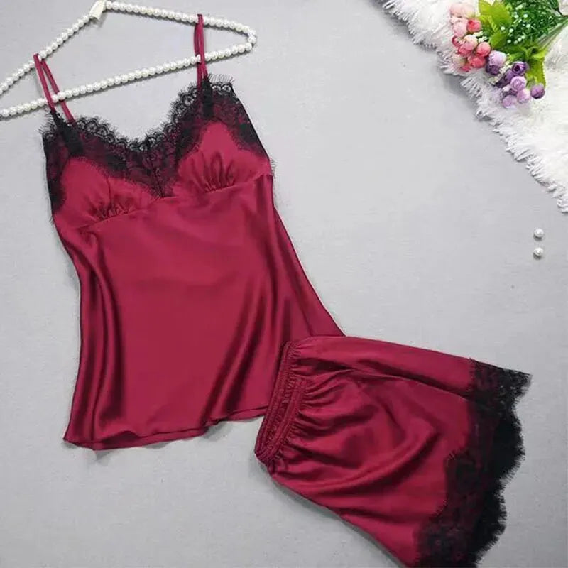 Womens lace pajamas